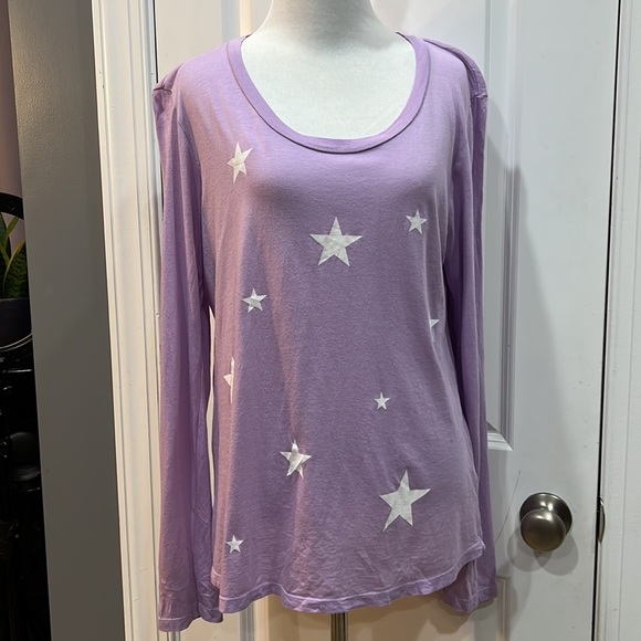 Sundry Star Long Sleeve Tee - Picture 3 of 6